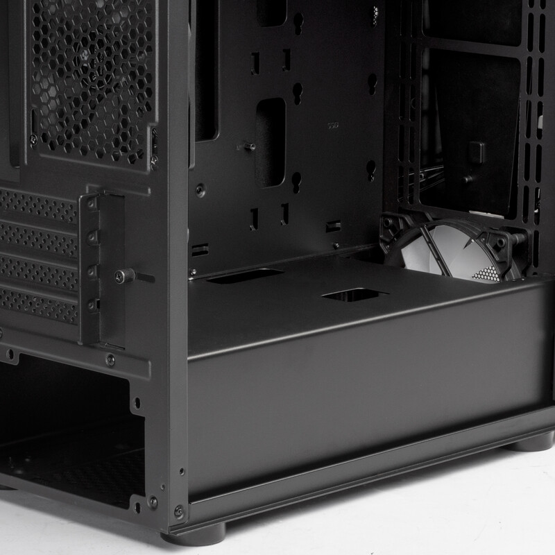 Корпус SilverStone Fara Black (SST-FAV1MB-PRO) Без БП