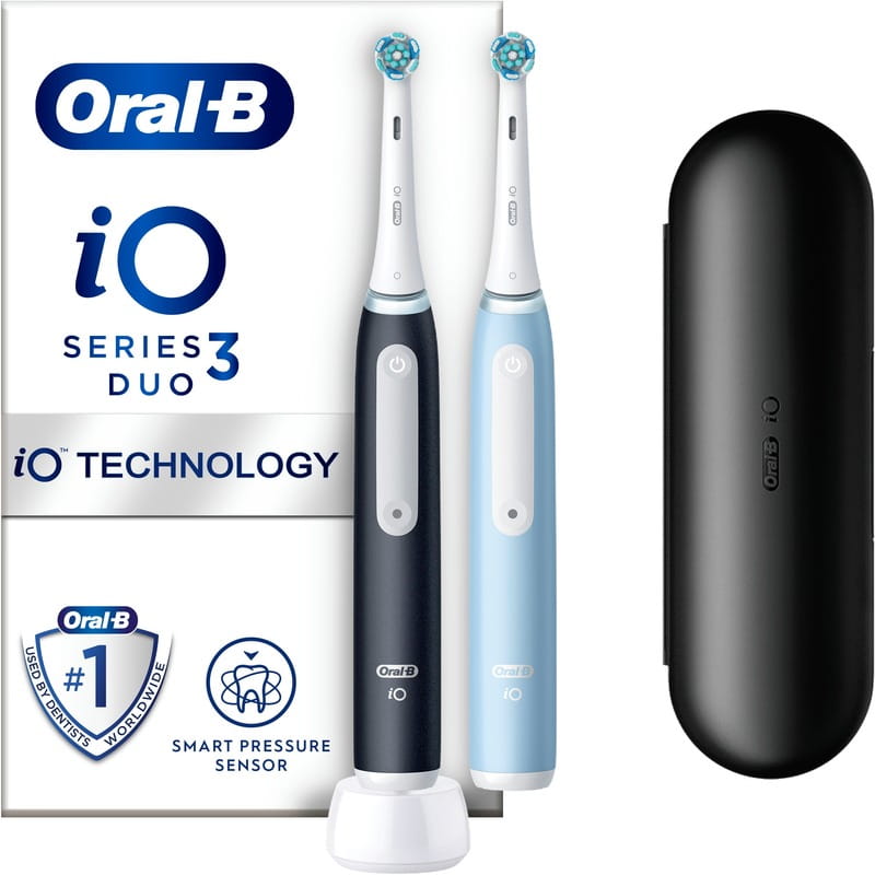 Набор электрических зубных щеток Braun Oral-B iO Series 3 Duo iOG3.d.2i6.2K