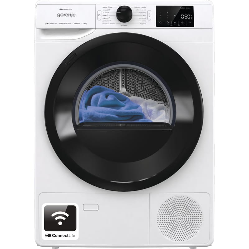 Сушильная машина Gorenje DPNE92GNLWIFI/UA