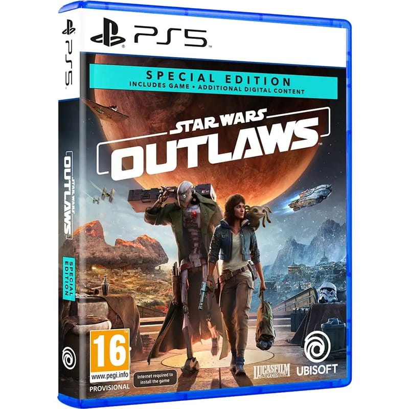 Игра Star Wars Outlaws - Special Edition для Sony PlayStation 5, Blu-ray (3307216284437)