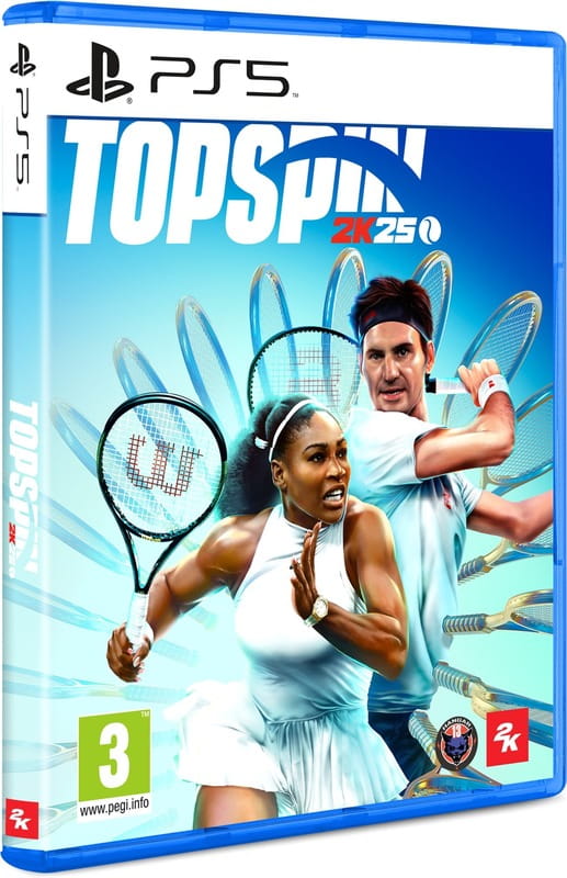 Игра Topspin 2K25 для Sony PlayStation 5, Blu-ray (5026555437585)