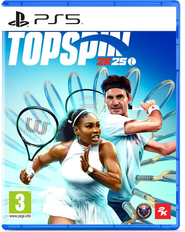 Игра Topspin 2K25 для Sony PlayStation 5, Blu-ray (5026555437585)