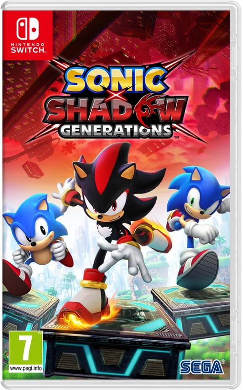 Игра Switch Sonic X Shadow Generations для Nintendo Switch