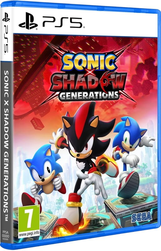 Гра Sonic X Shadow Generations для Sony PlayStation 5, Blu-ray (5055277054558)