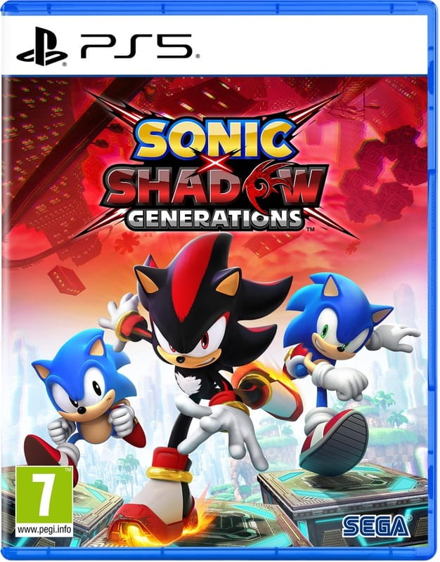 Гра Sonic X Shadow Generations для Sony PlayStation 5, Blu-ray (5055277054558)