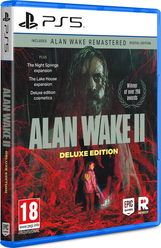 Игра Alan Wake 2 Deluxe Edition для Sony PlayStation 5, Blu-ray