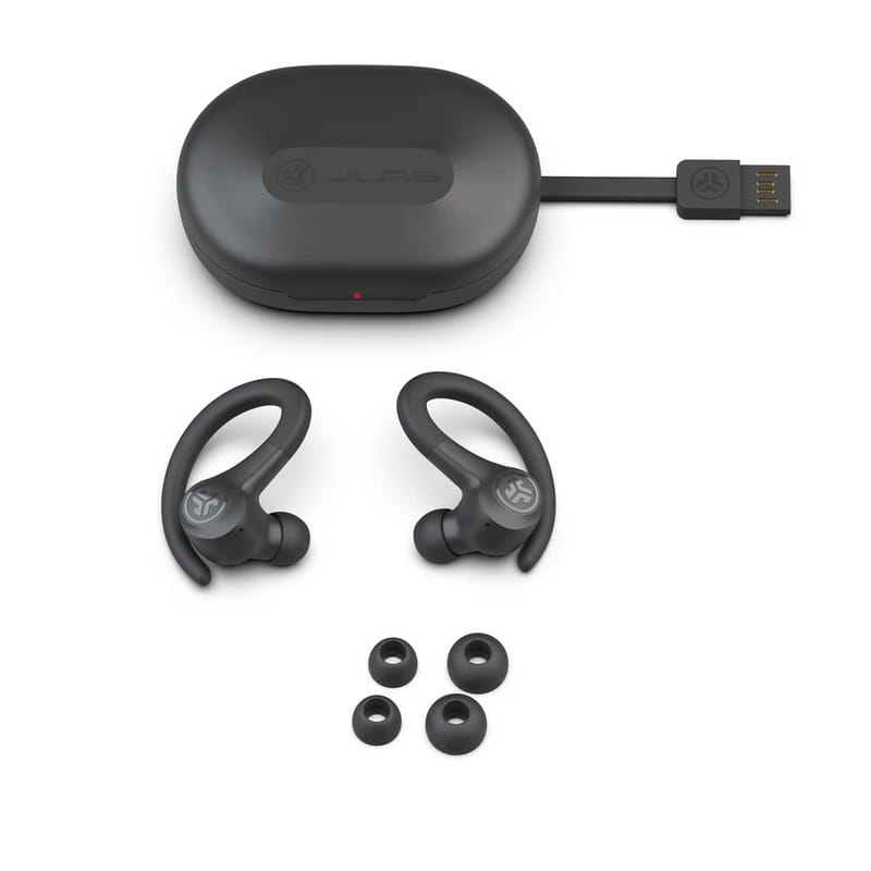 Bluetooth-гарнитура JLab Go Air Sport Black (IEUEBGAIRSPRTRBLK124)