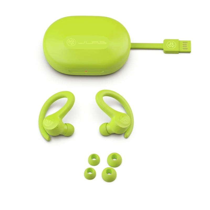 Bluetooth-гарнитура JLab Go Air Sport Neon Yellow (IEUEBGAIRSPRTRYEL124)