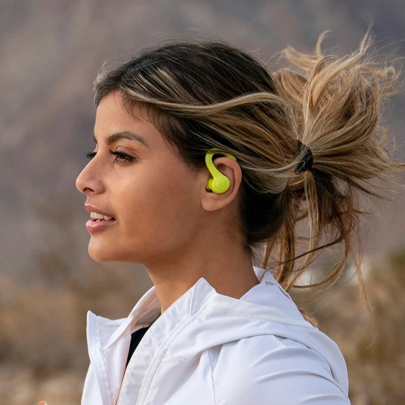 Bluetooth-гарнитура JLab Go Air Sport Neon Yellow (IEUEBGAIRSPRTRYEL124)