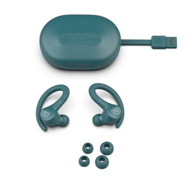 Bluetooth-гарнитура JLab Go Air Sport Teal (IEUEBGAIRSPRTRTEL124)