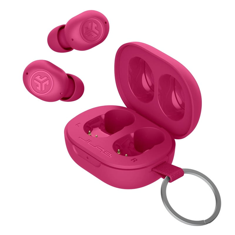 Bluetooth-гарнитура JLab JBuds Mini Pink (IEUEBJBMINIRPNK124)