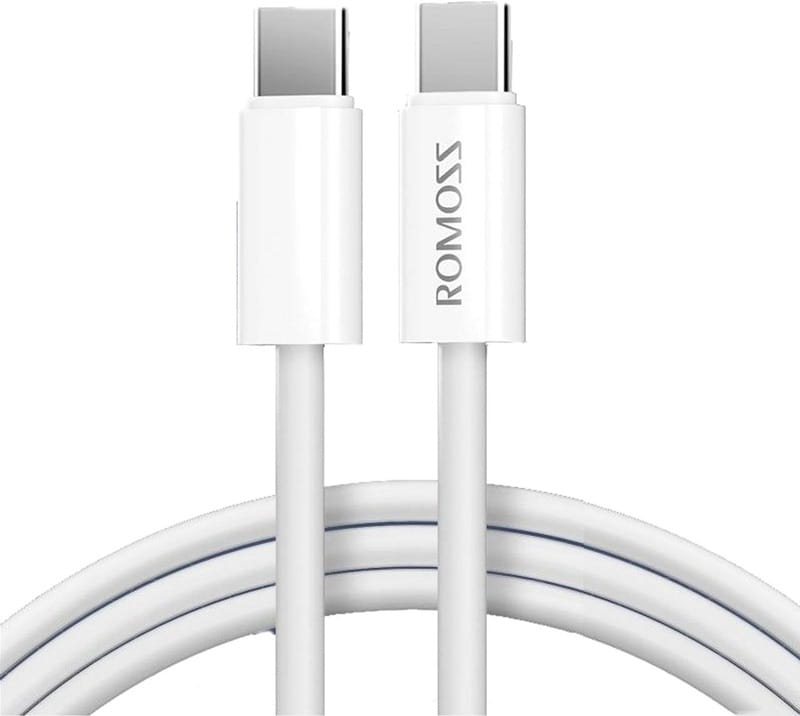 Кабель Romoss USB Type-C - USB Type-C (M/M), 1 м, White (CB3235-631-134H)
