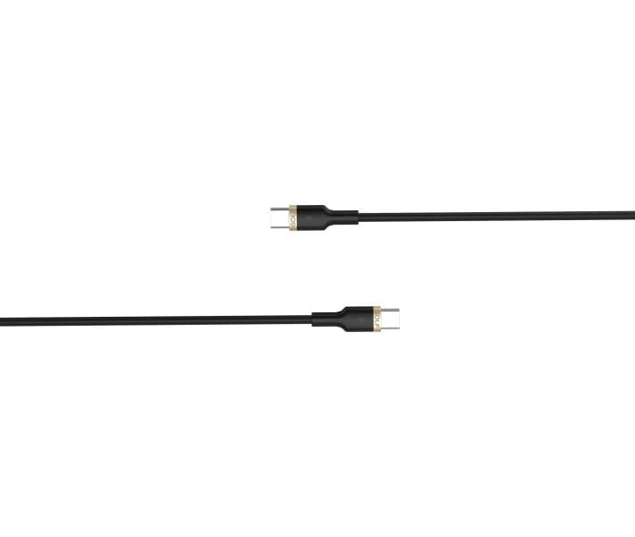 Кабель Golf USB Type-C - USB Type-C (M/M), 1 м, Black/Blue (GC-71C)