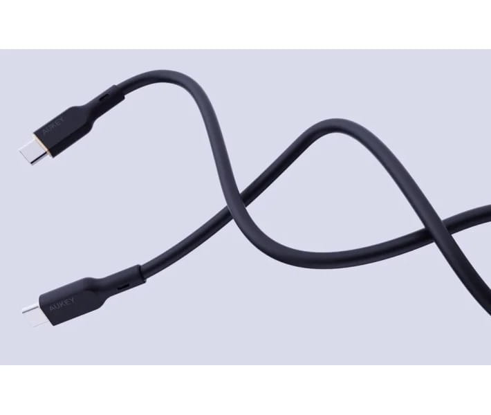 Кабель Aukey USB Type-C - USB Type-C (M/M), 1.8 м, Black (CB-SCC102)