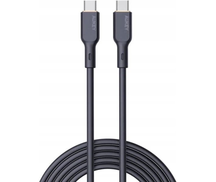 Кабель Aukey USB Type-C - USB Type-C (M/M), 1.8 м, Black (CB-SCC102)