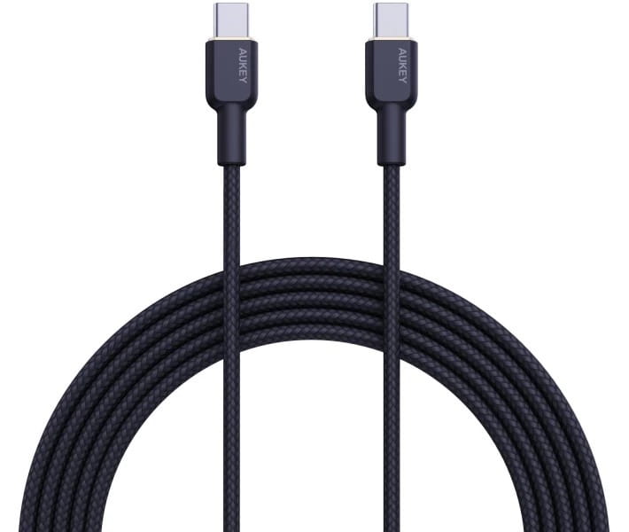 Кабель Aukey USB Type-C - USB Type-C (M/M), 1 м, Black (CB-NCC1)