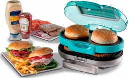 Купити Бутербродниця Ariete 0205 Hamburger Blu Бутербродниця Ariete 0205 Hamburger Blu