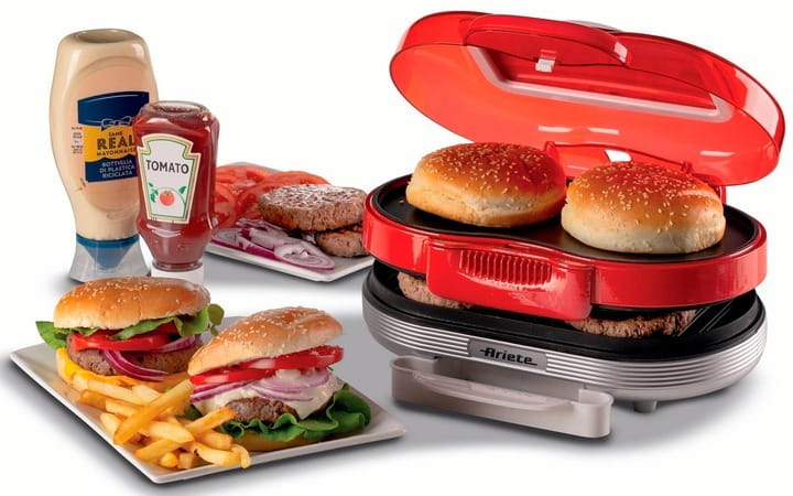 Бутербродница Ariete 0205 Hamburger Red