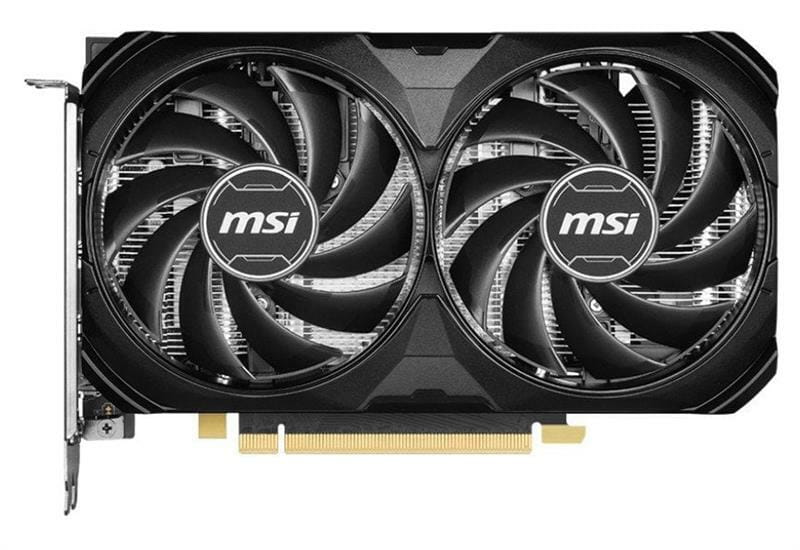 Видеокарта GF RTX 4060 Ti  8GB GDDR6 Ventus 2X Black E1 OC MSI (GeForce RTX 4060 Ti 8G VENTUS 2X BLACK E1 OC)