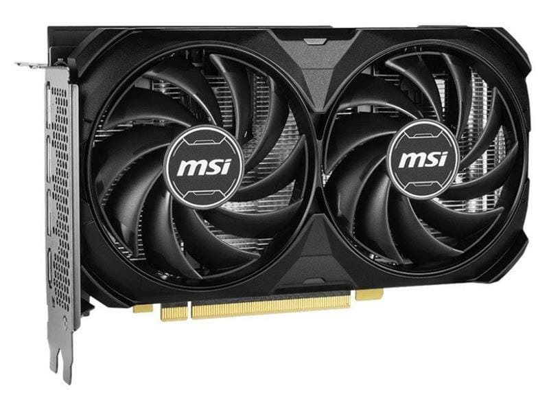 Відеокарта GF RTX 4060 Ti  8GB GDDR6 Ventus 2X Black E1 OC MSI (GeForce RTX 4060 Ti 8G VENTUS 2X BLACK E1 OC)