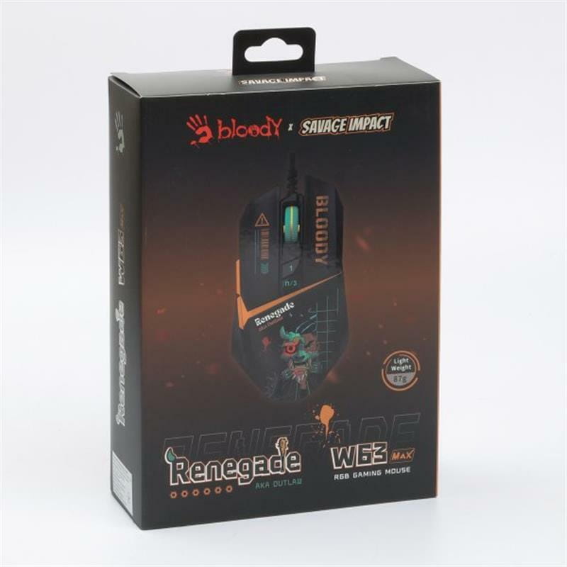 Мышь A4Tech Bloody W63 Max Renegade Midnight