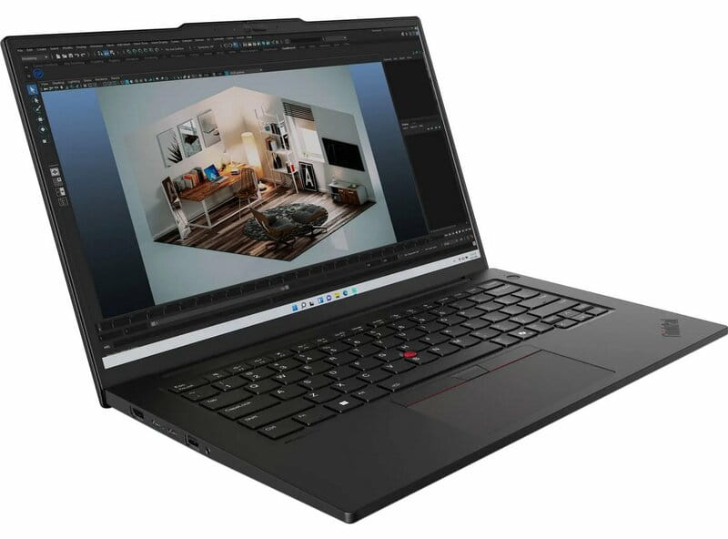 Ноутбук Lenovo ThinkPad P14s Gen 5 (21G2000WRA) Black