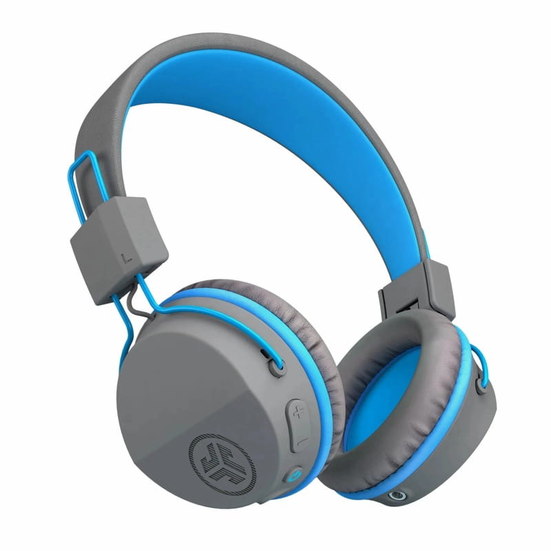 Bluetooth-гарнитура JLab JBuddies Studio Wireless Grey/Blue (IEUHBSTUDIORGRYBLU4)