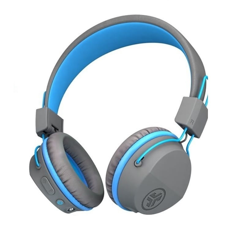 Bluetooth-гарнітура JLab JBuddies Studio Wireless Grey/Blue (IEUHBSTUDIORGRYBLU4)