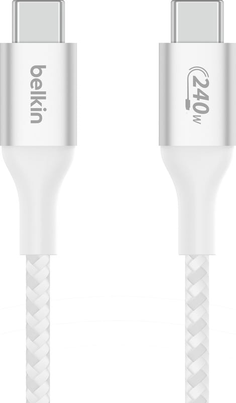 Кабель Belkin USB Type-C - USB Type-C (M/M), 2 м, White (CAB015BT2MWH)