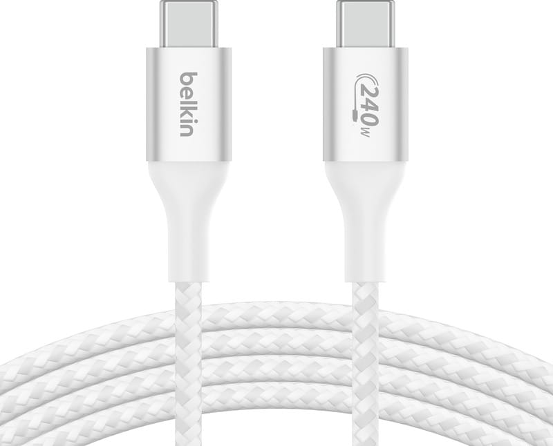 Кабель Belkin USB Type-C - USB Type-C (M/M), 2 м, White (CAB015BT2MWH)