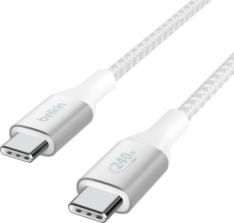 Кабель Belkin USB Type-C - USB Type-C (M/M), 2 м, White (CAB015BT2MWH)