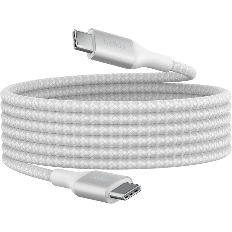 Кабель Belkin USB Type-C - USB Type-C (M/M), 2 м, White (CAB015BT2MWH)