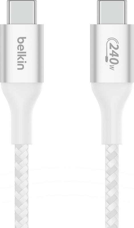 Кабель Belkin USB Type-C - USB Type-C (M/M), 2 м, White (CAB015BT2MWH)
