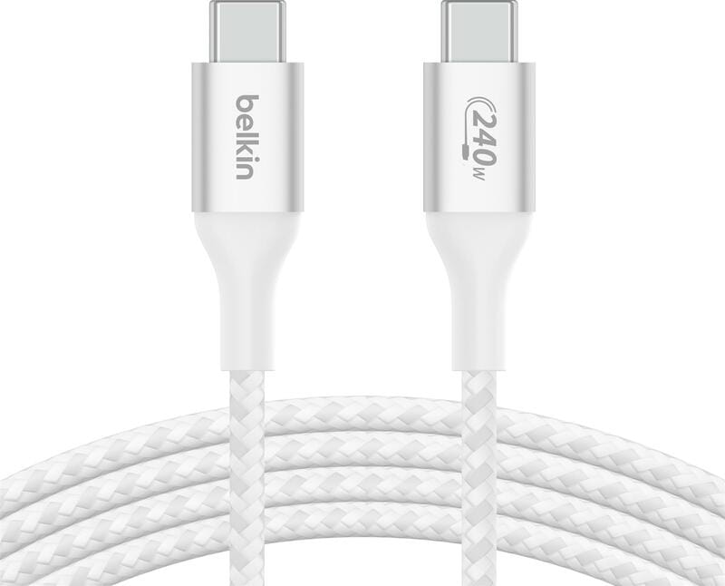 Кабель Belkin USB Type-C - USB Type-C (M/M), 2 м, White (CAB015BT2MWH)