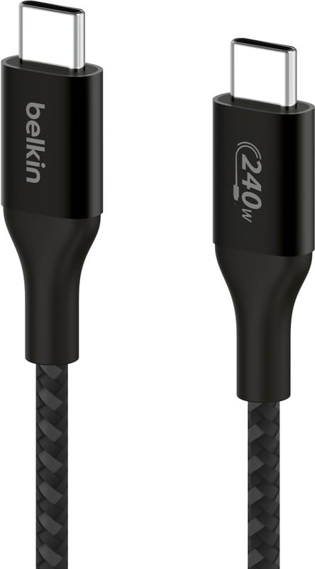 Кабель Belkin USB Type-C - USB Type-C (M/M), 1 м, Black (CAB015BT1MBK)