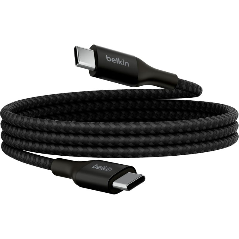 Кабель Belkin USB Type-C - USB Type-C (M/M), 1 м, Black (CAB015BT1MBK)