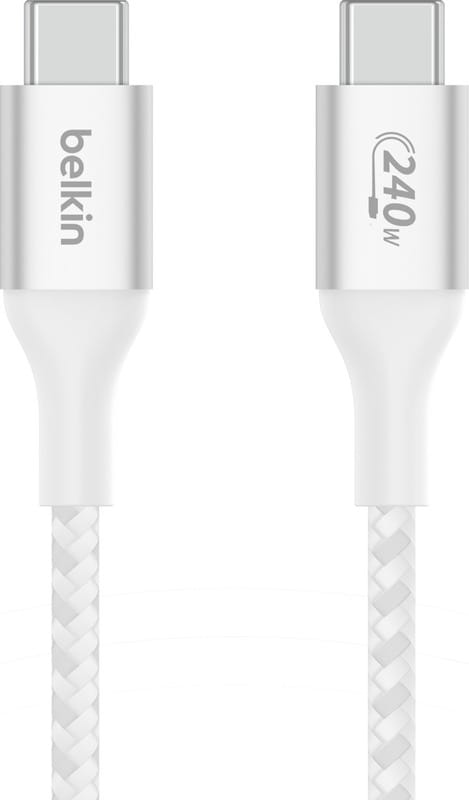 Кабель Belkin USB Type-C - USB Type-C (M/M), 1 м, White (CAB015BT1MWH)