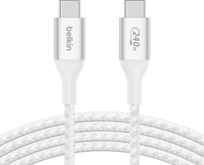 Кабель Belkin USB Type-C - USB Type-C (M/M), 1 м, White (CAB015BT1MWH)