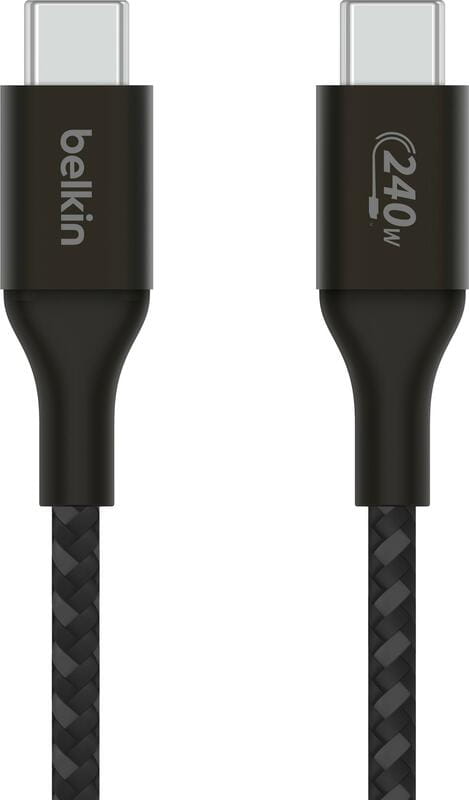 Кабель Belkin USB Type-C - USB Type-C (M/M), 2 м, Black (CAB015BT2MBK)