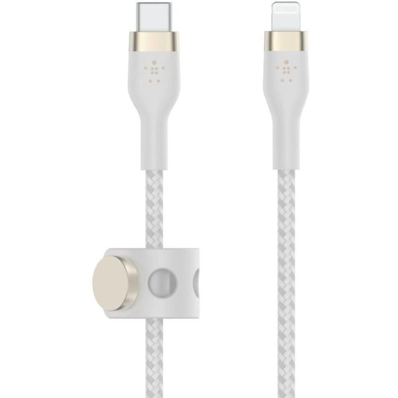 Кабель Belkin USB Type-C - Lightning (M/M), 1 м, White (CAA011BT1MWH)