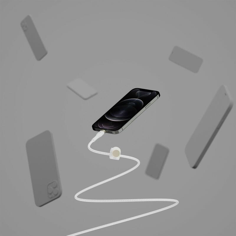 Кабель Belkin USB Type-C - Lightning (M/M), 1 м, White (CAA011BT1MWH)