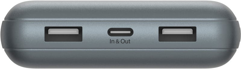 Универсальная мобильная батарея Belkin Power Bank 10000mAh 15W Gray (BPB011BTGY)