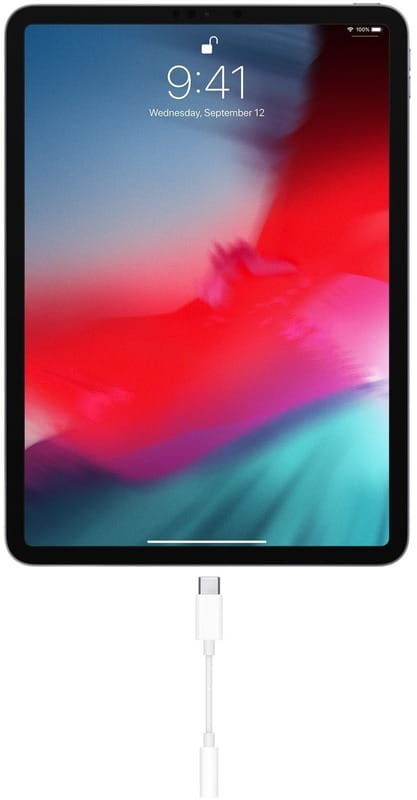 Адаптер Apple USB Type-C - 3.5 мм (M/F), 0.1 м, White (MW2Q3ZM/A)