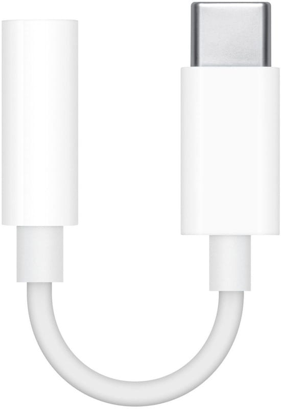 Адаптер Apple USB Type-C - 3.5 мм (M/F), 0.1 м, White (MW2Q3ZM/A)
