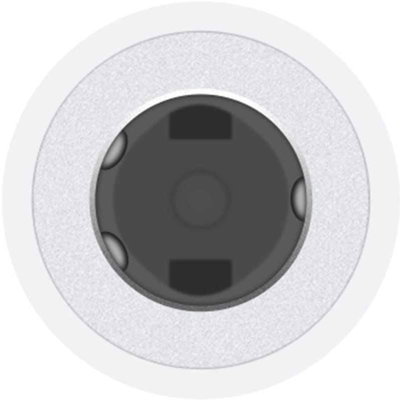 Адаптер Apple USB Type-C - 3.5 мм (M/F), 0.1 м, White (MW2Q3ZM/A)