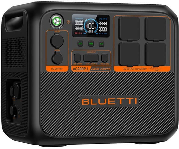 Зарядна станція Bluetti AC200PL, 2304Wh, 2400W, LiFePO4_EU