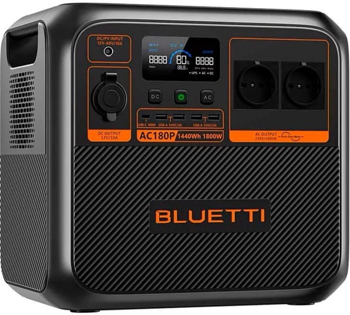 Зарядна станція Bluetti AC180P, 1440Wh, 1800W, LiFePO4_EU