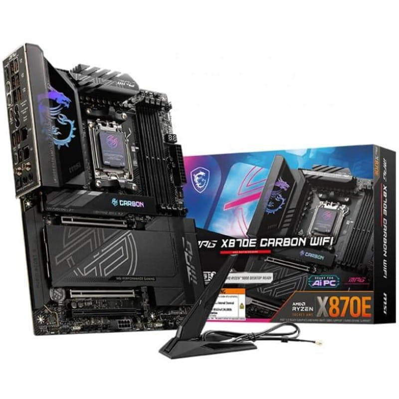 Материнская плата MSI MPG X870E Carbon WiFi Socket AM5