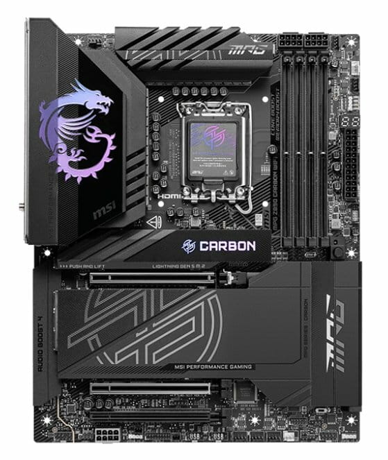 Материнская плата MSI MPG Z890 Carbon WiFi Socket 1851
