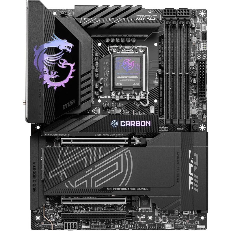 Материнська плата MSI MPG Z890 Carbon WiFi Socket 1851